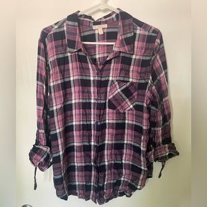 Women’s Flannel Button-Down